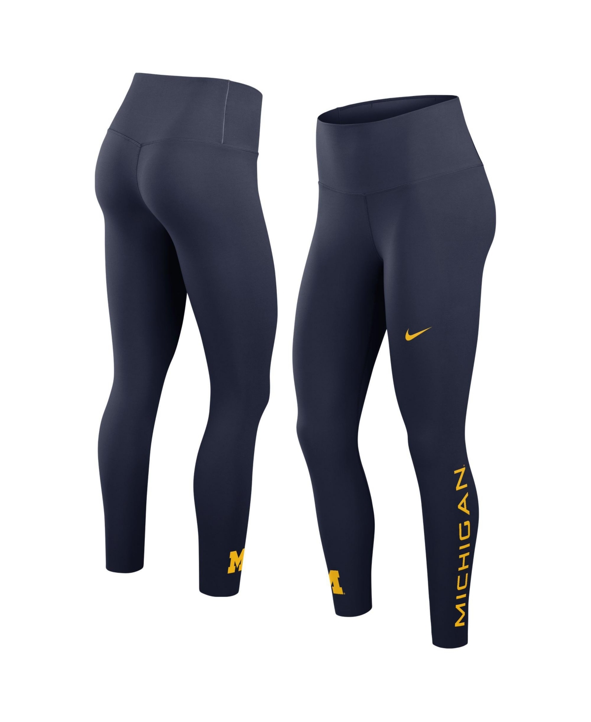 Nike Women’s Navy Michigan Wolverines Zenvy High Dri-fit 7/8 Leggings – Navy Nike Women’s Navy Michigan Wolverines Zenvy High Dri-fit 7/8 Leggings – Navy