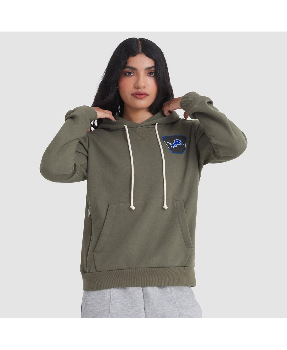 Nike Women’s Olive Detroit Lions 2025 Salute to Service Sideline Standard Issue Dri-fit Hoodie – Olive Nike Women’s Olive Detroit Lions 2025 Salute to Service Sideline Standard Issue Dri-fit Hoodie – Olive