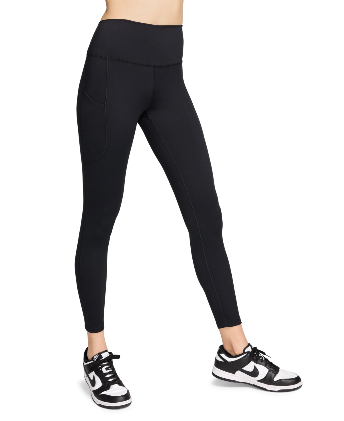 Nike Women’s One High-Waist 7/8-Leggings – Black