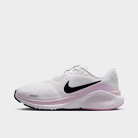 Nike Women’s Structure 26 Running Shoes in White/Bleached Lilac/Light Magenta Size: 5.0