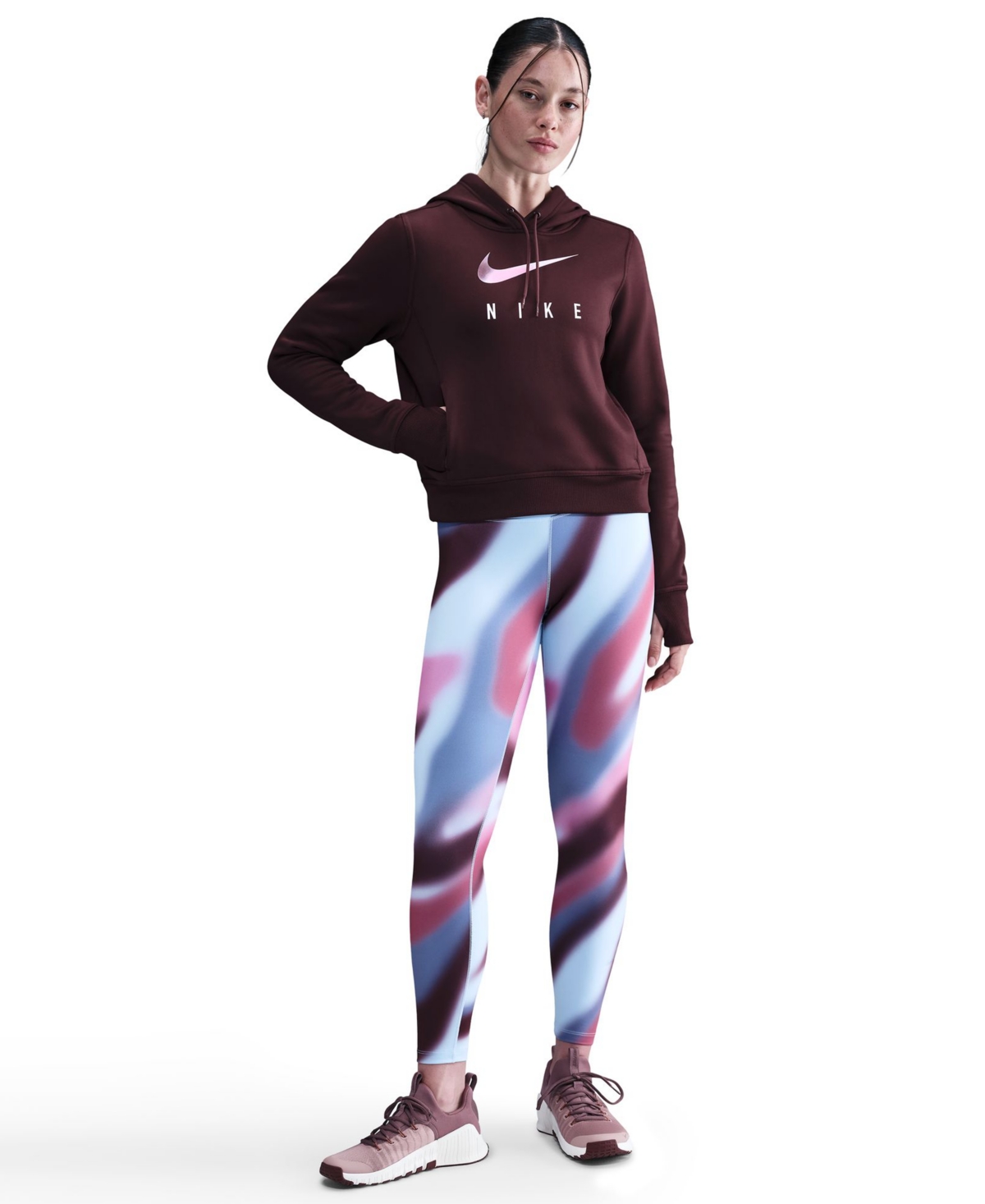 Nike Women’s Therma-fit Hoodie – Burgundy Crush Nike Women’s Therma-fit Hoodie – Burgundy Crush