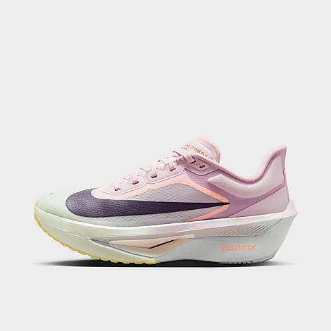 Nike Women’s Zoom Fly 6 Running Shoes in Bleached Lilac/Volt Tint/Hyper Crimson Size: 5.0
