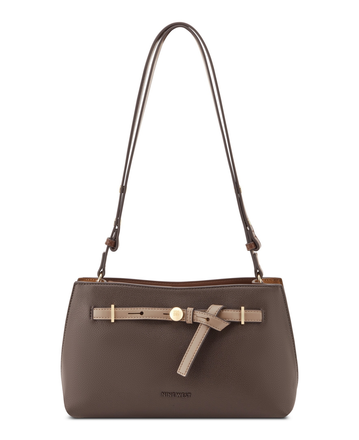 Nine West Vevina Convertible Small Shoulder Handbag – Espresso Multi Nine West Vevina Convertible Small Shoulder Handbag – Espresso Multi
