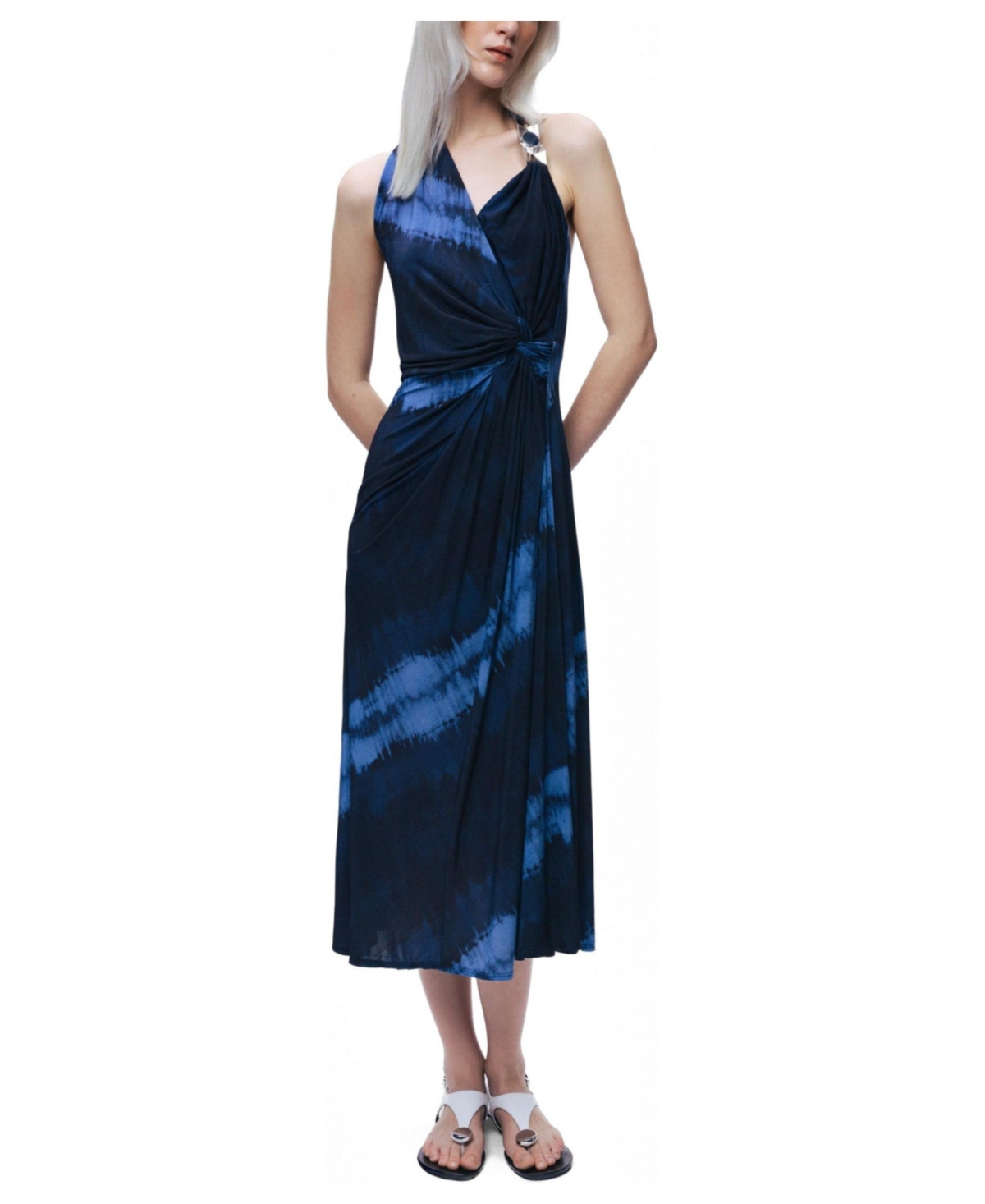 Nocturne Women’s Printed Sleeveless Maxi Dress – Multi-colored Nocturne Women’s Printed Sleeveless Maxi Dress – Multi-colored