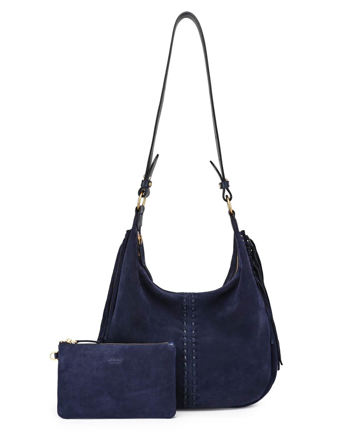 Old Trend Hydrangea Extra-Large Shoulder Bag – Navy Blue Old Trend Hydrangea Extra-Large Shoulder Bag – Navy Blue