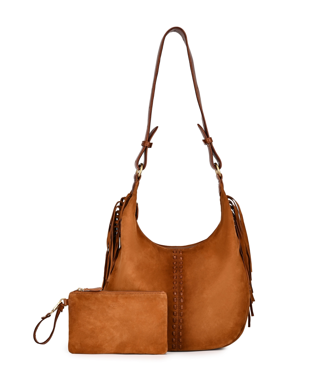 Old Trend Hydrangea Large Vintage Ombre Shoulder Handbag – Cognac Brown Old Trend Hydrangea Large Vintage Ombre Shoulder Handbag – Cognac Brown