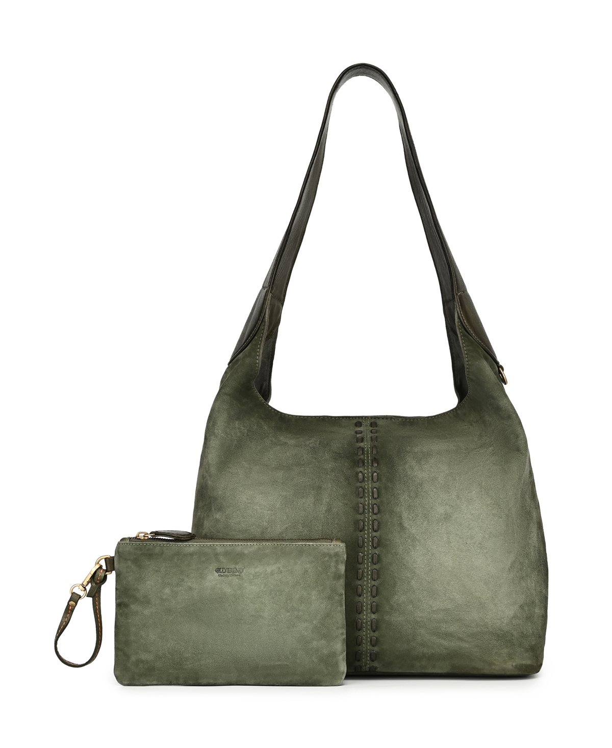 Old Trend Hydrangea Medium Vintage Ombre Hobo Handbag – Pastel Mint Green
