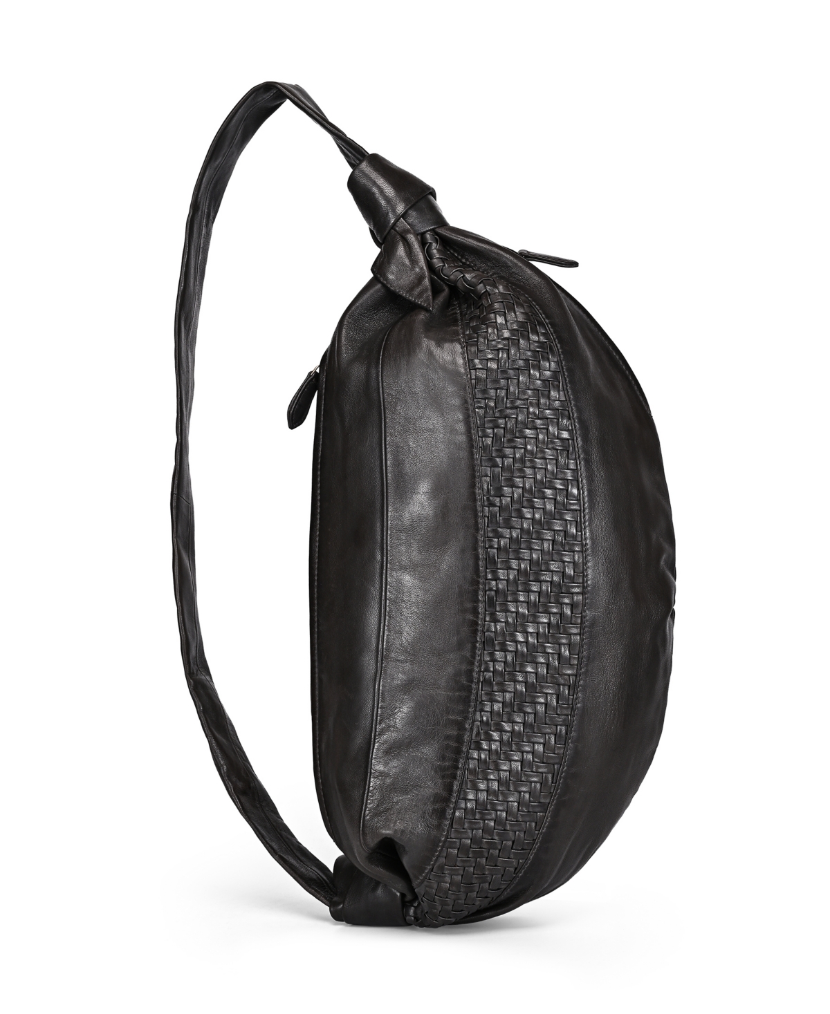 Old Trend Lily Extra-Large Handwoven Convertible Sling Handbag – Charcoal Gray Old Trend Lily Extra-Large Handwoven Convertible Sling Handbag – Charcoal Gray