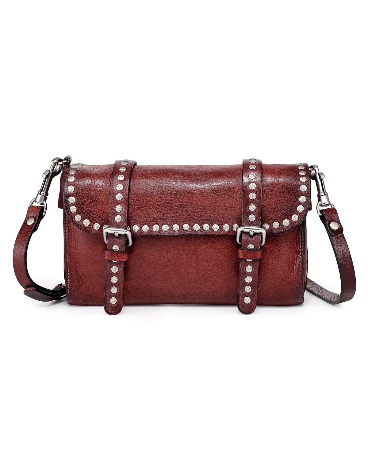 Old Trend Soul Stud Convertible Crossbody – Brown Old Trend Soul Stud Convertible Crossbody – Brown