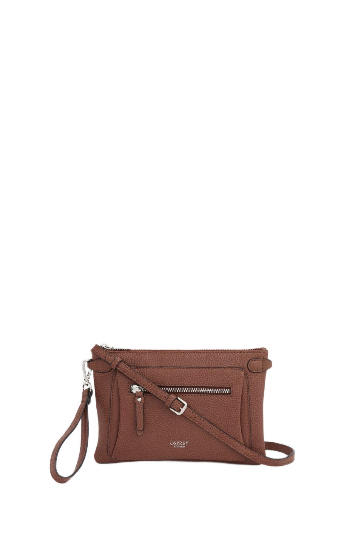 Osprey London Women’s The Ruby Leather Crossbody Bag – Tan Osprey London Women’s The Ruby Leather Crossbody Bag – Tan