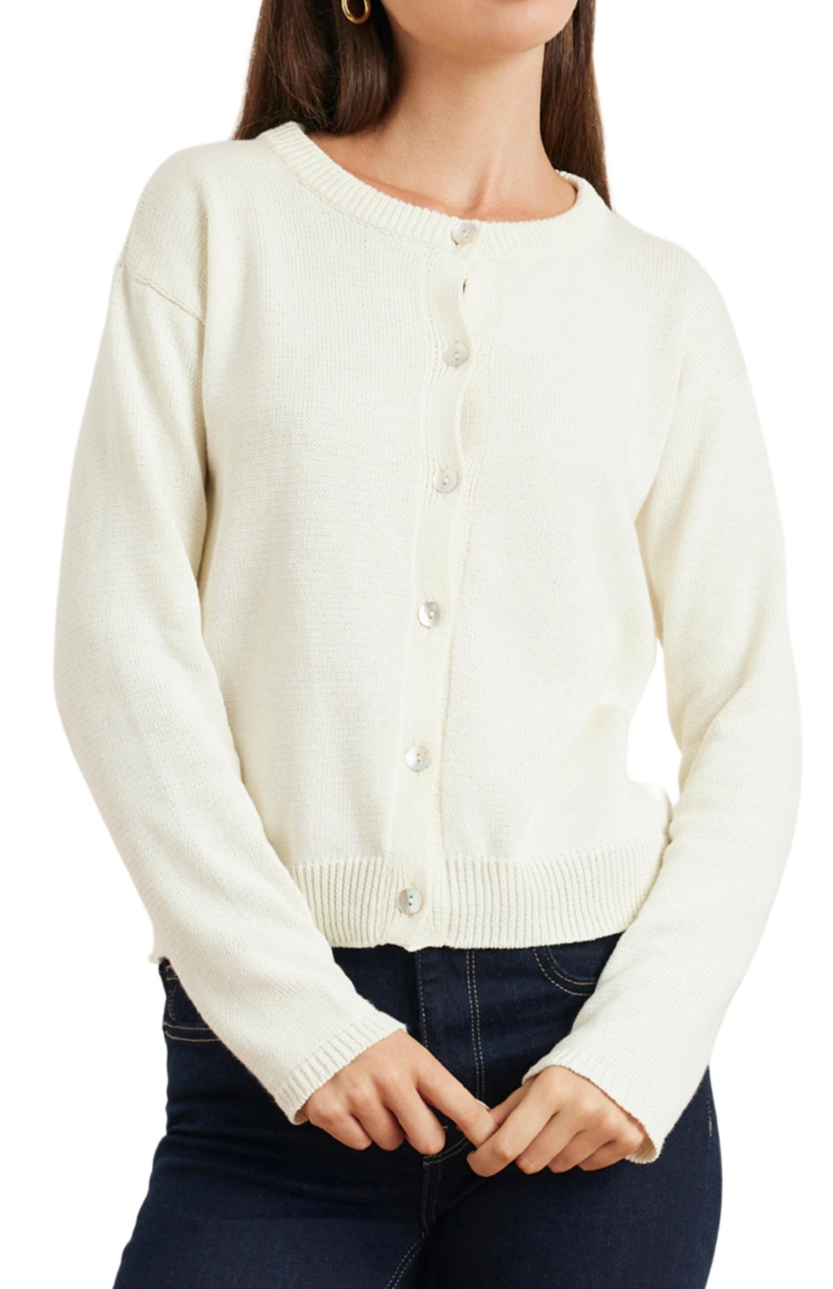 Paneros Clothing Women’s Ruthie Cardigan – Oat milk Paneros Clothing Women’s Ruthie Cardigan – Oat milk