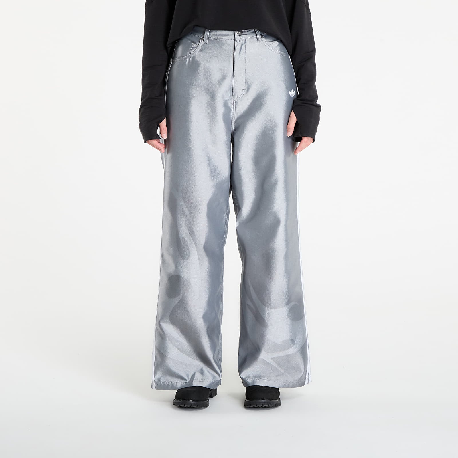 Pants adidas Adilenium Season 4 Teamgeist Baggy Shine Denim Joggers Light Blue 30