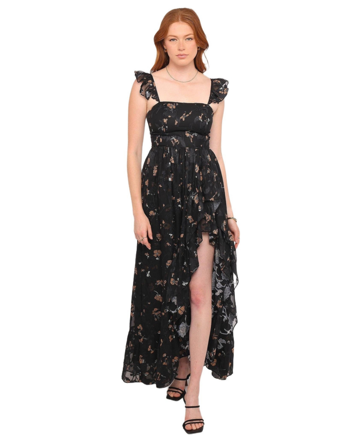 Petal and Pup Women’s Orielle Maxi Dress – Black/beige floral Petal and Pup Women’s Orielle Maxi Dress – Black/beige floral