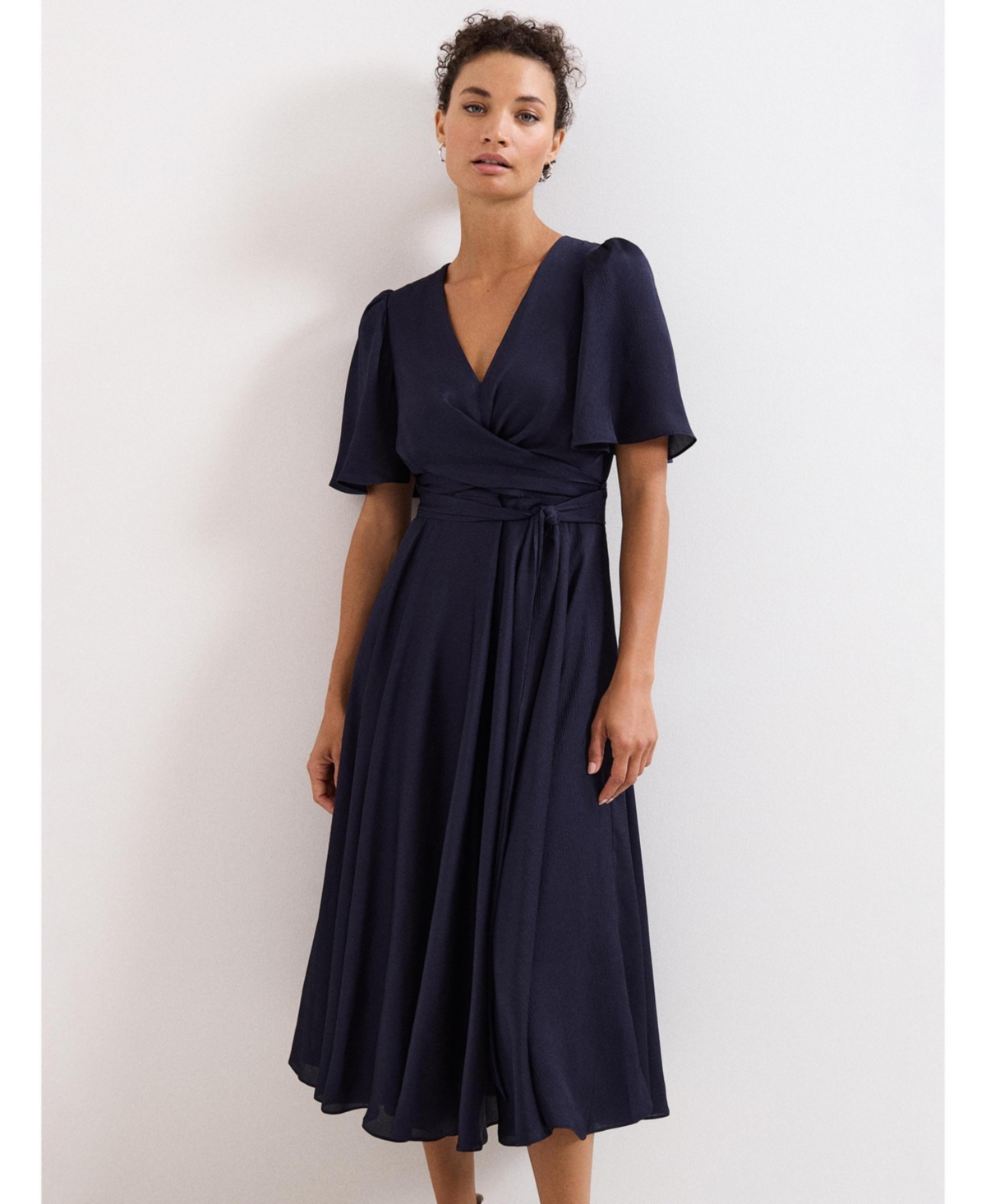 Phase Eight Women’s Abbie Wrap Dress – Dark Blue Phase Eight Women’s Abbie Wrap Dress – Dark Blue