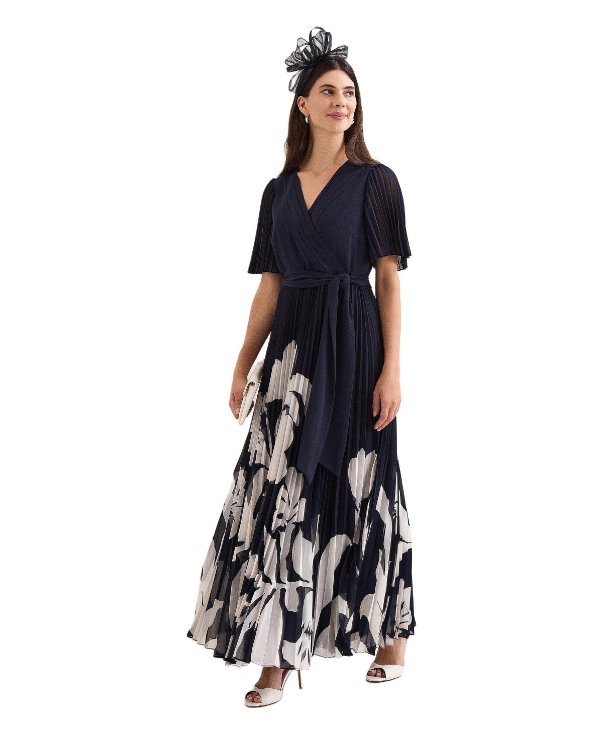 Phase Eight Women’s Abigail Wrap Dress – Dark Blue Phase Eight Women’s Abigail Wrap Dress – Dark Blue
