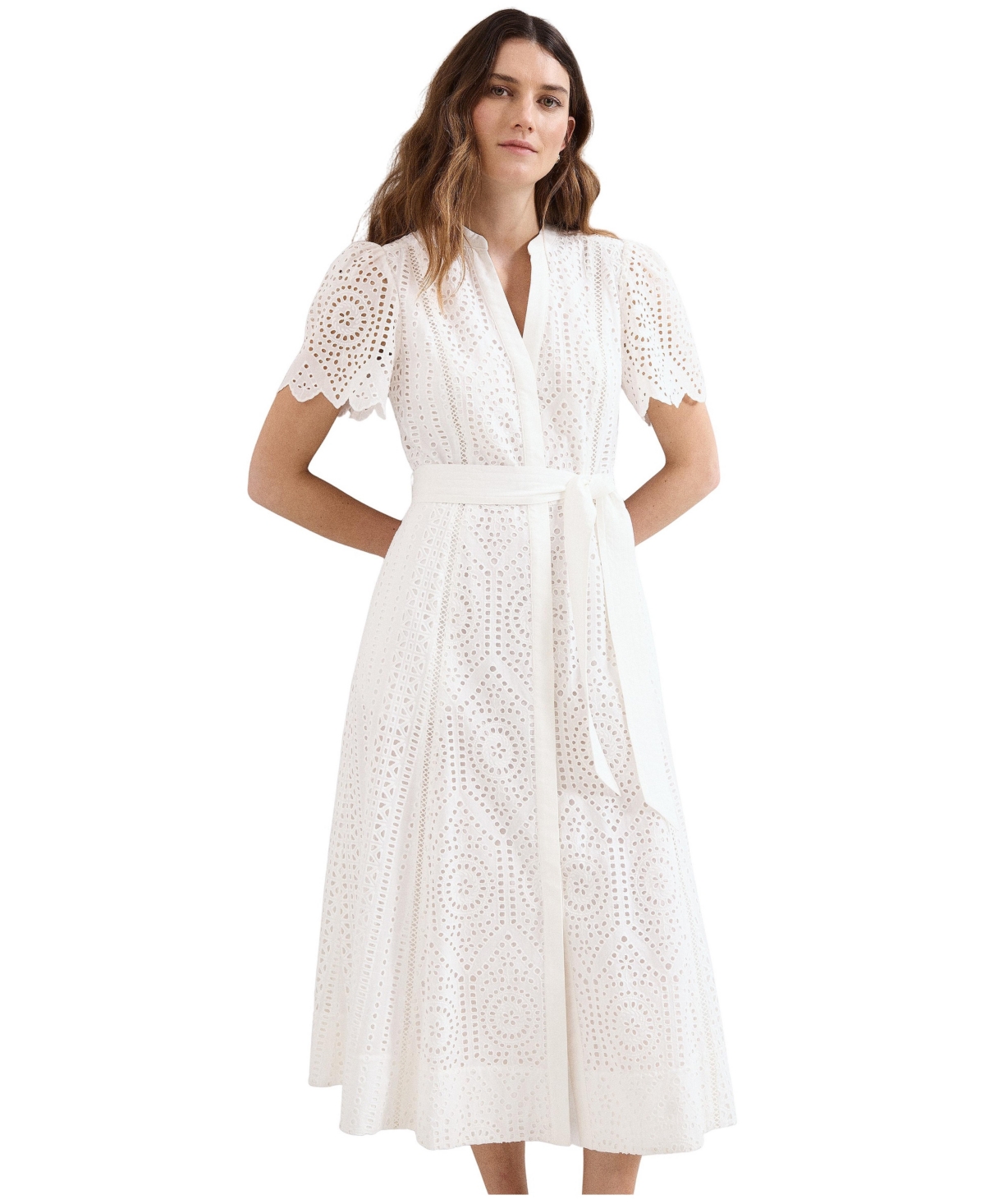 Phase Eight Women’s Aletta Midi Dress – White