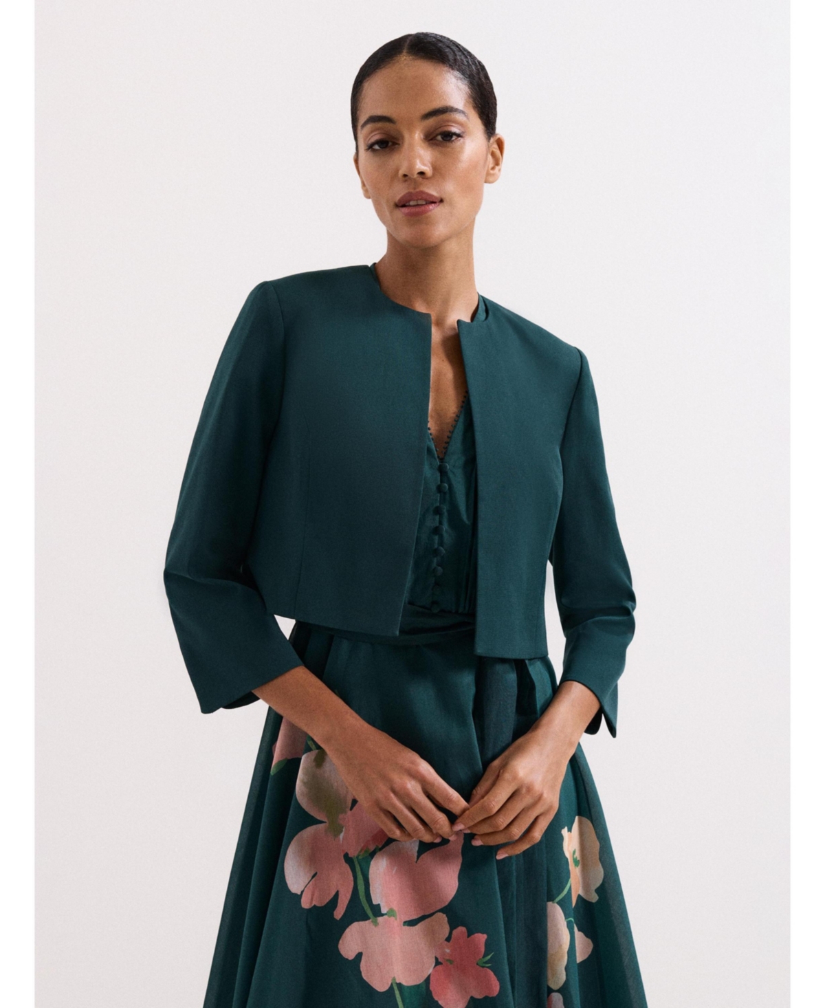 Phase Eight Women’s Arlette Teal Jacket – Teal Phase Eight Women’s Arlette Teal Jacket – Teal