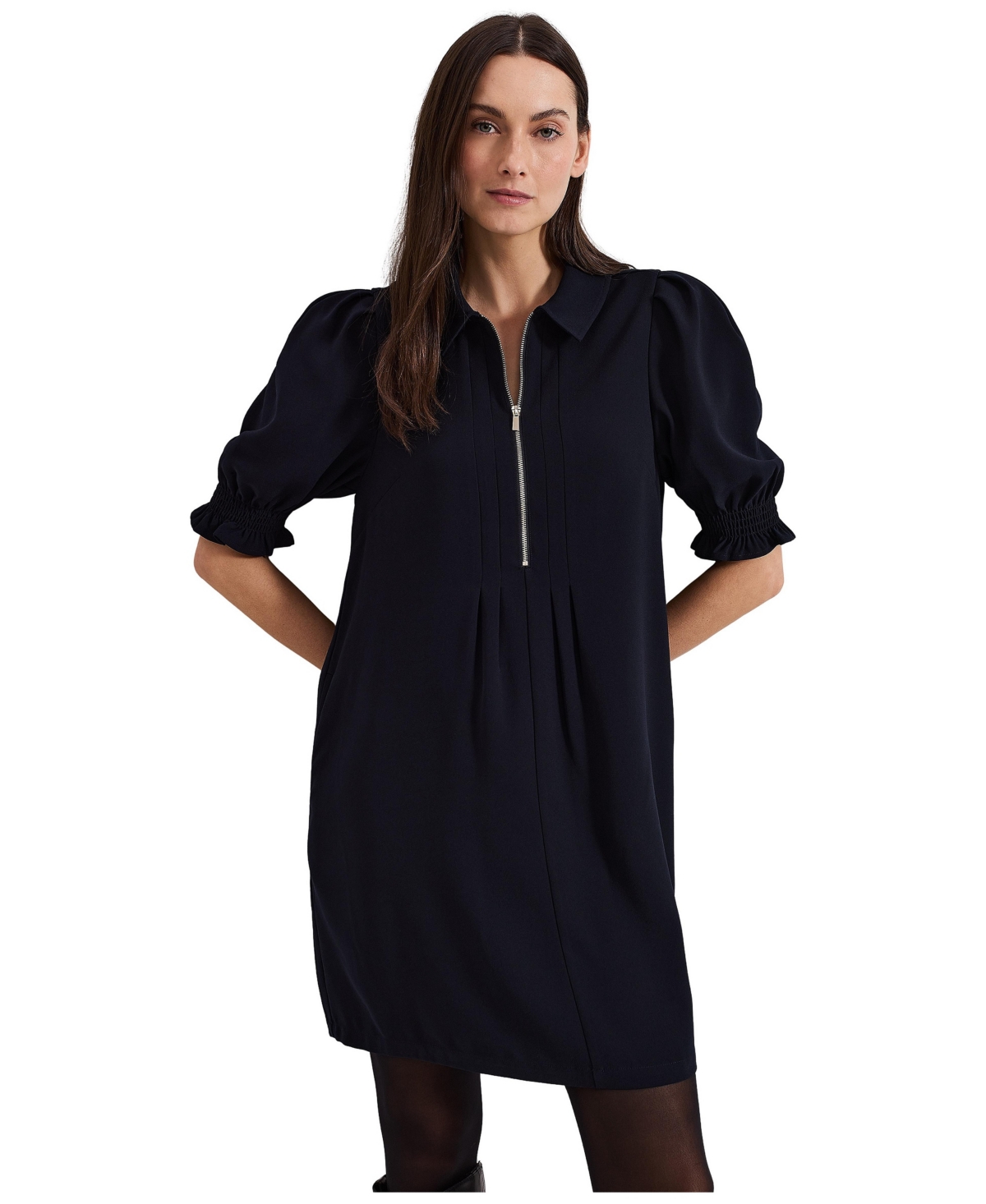 Phase Eight Women’s Candice Zip Dress – Navy
