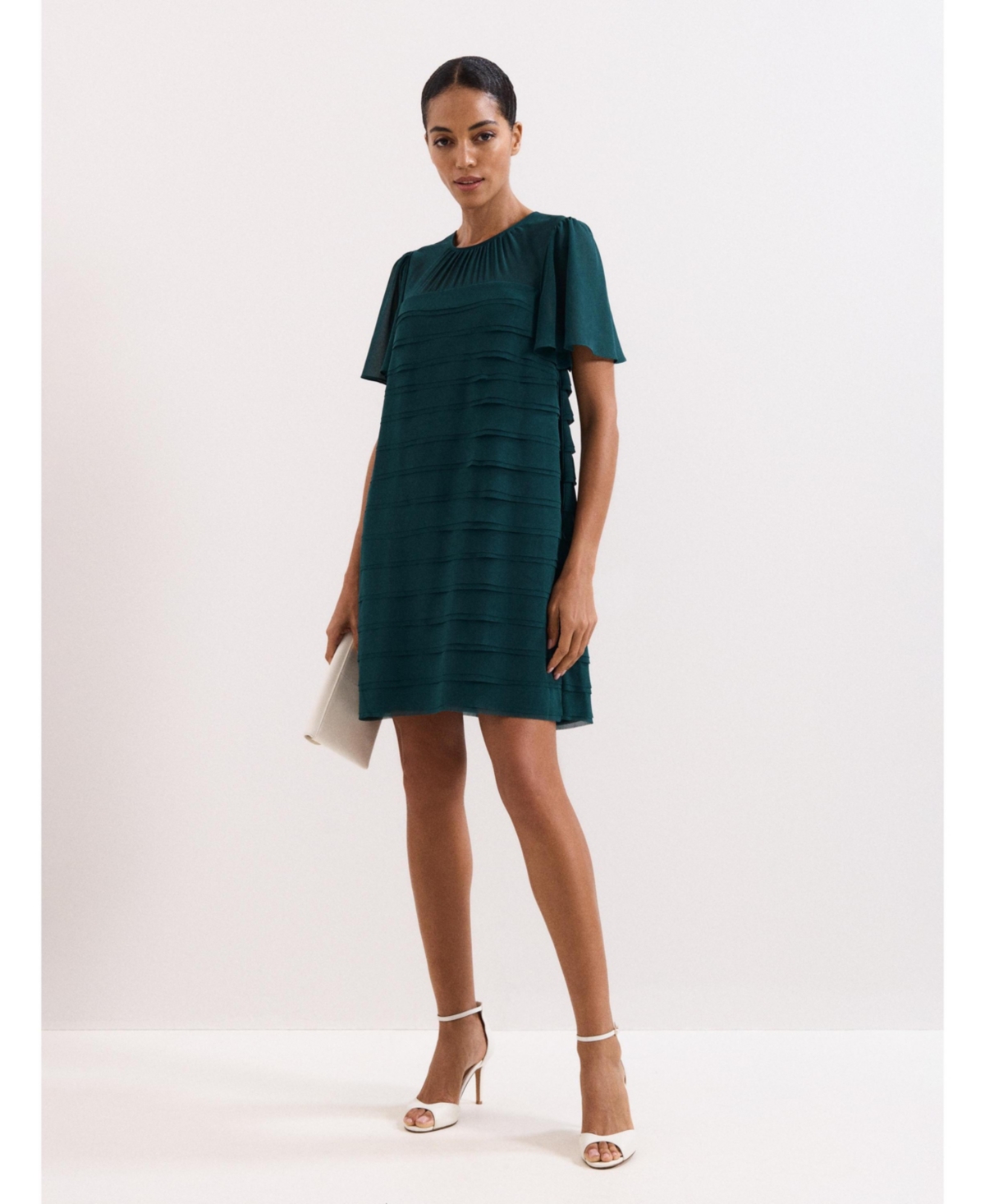 Phase Eight Women’s Fallon Layered Dress – Teal Phase Eight Women’s Fallon Layered Dress – Teal