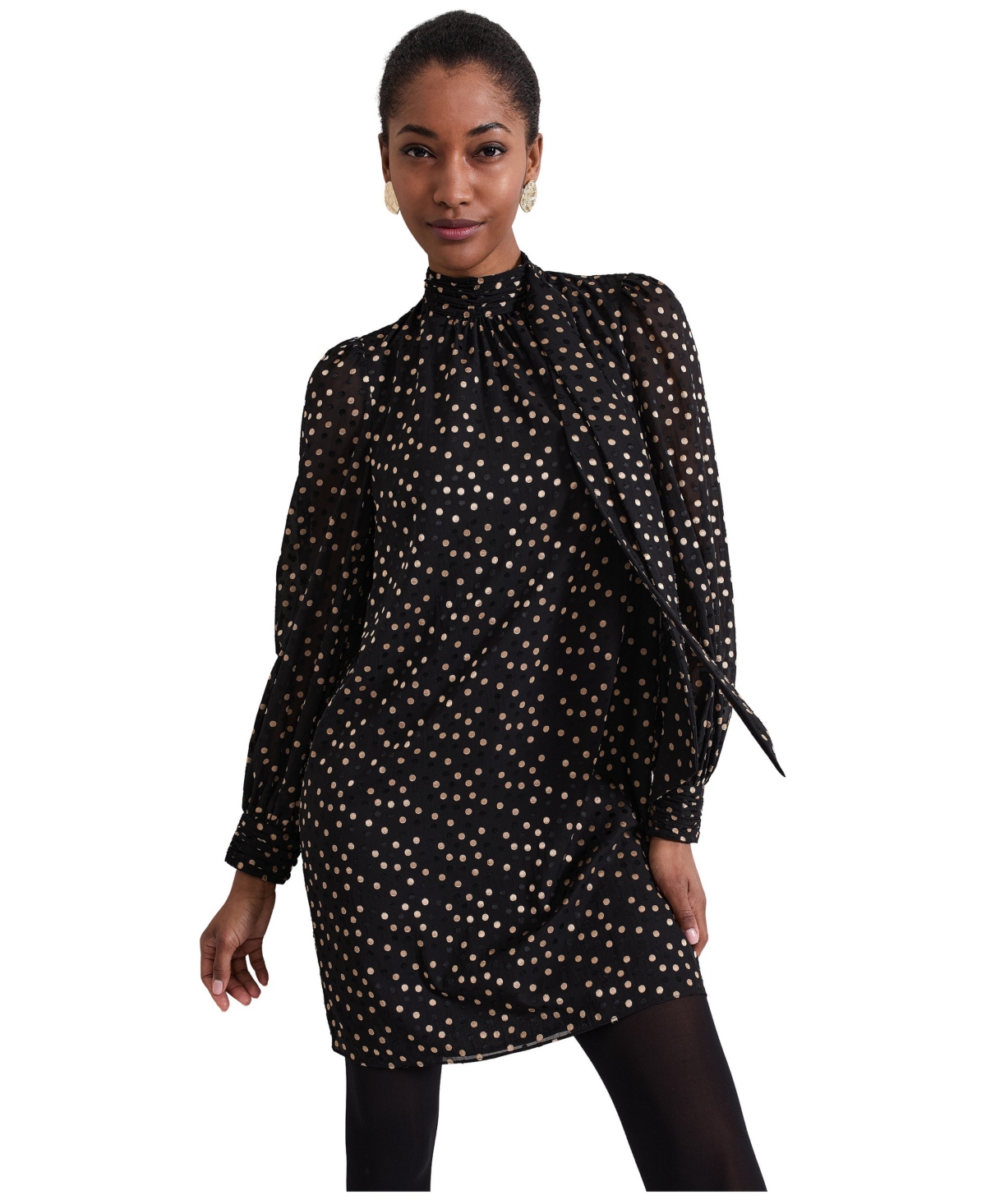 Phase Eight Women’s Mabel Swing Mini Dress – Black Phase Eight Women’s Mabel Swing Mini Dress – Black