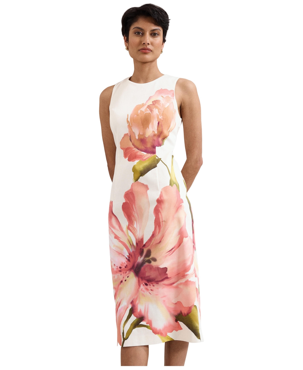 Phase Eight Women’s Nadina Floral Dress – Cream Phase Eight Women’s Nadina Floral Dress – Cream