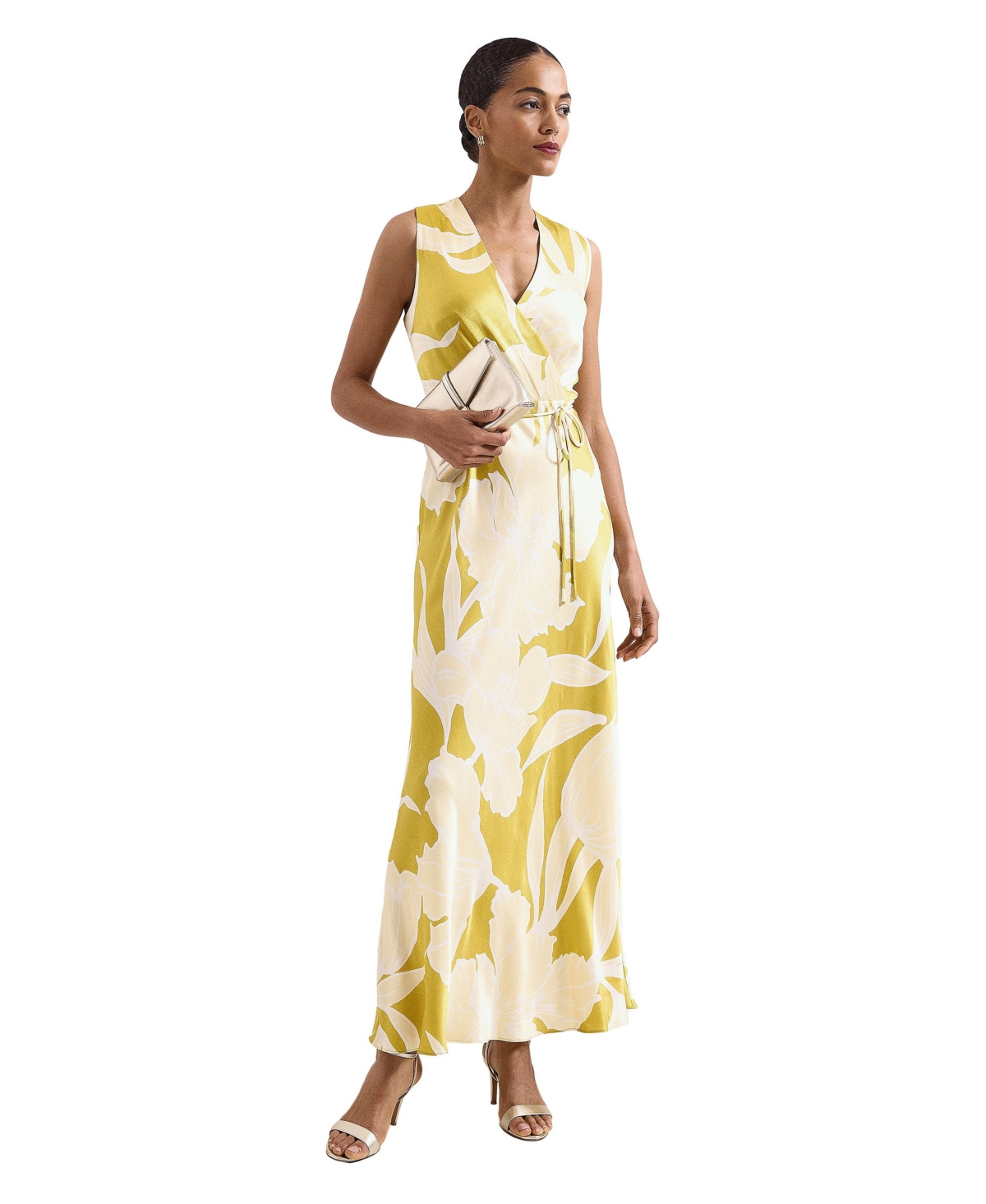 Phase Eight Women’s Paula Floral Maxi Dress – Yellow