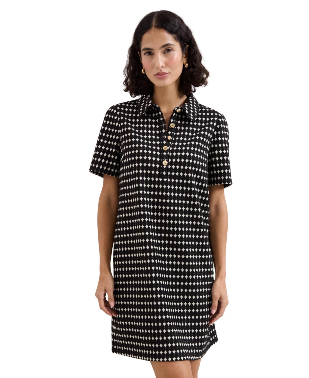 Phase Eight Women’s Vivienne Dress – Black/ivory