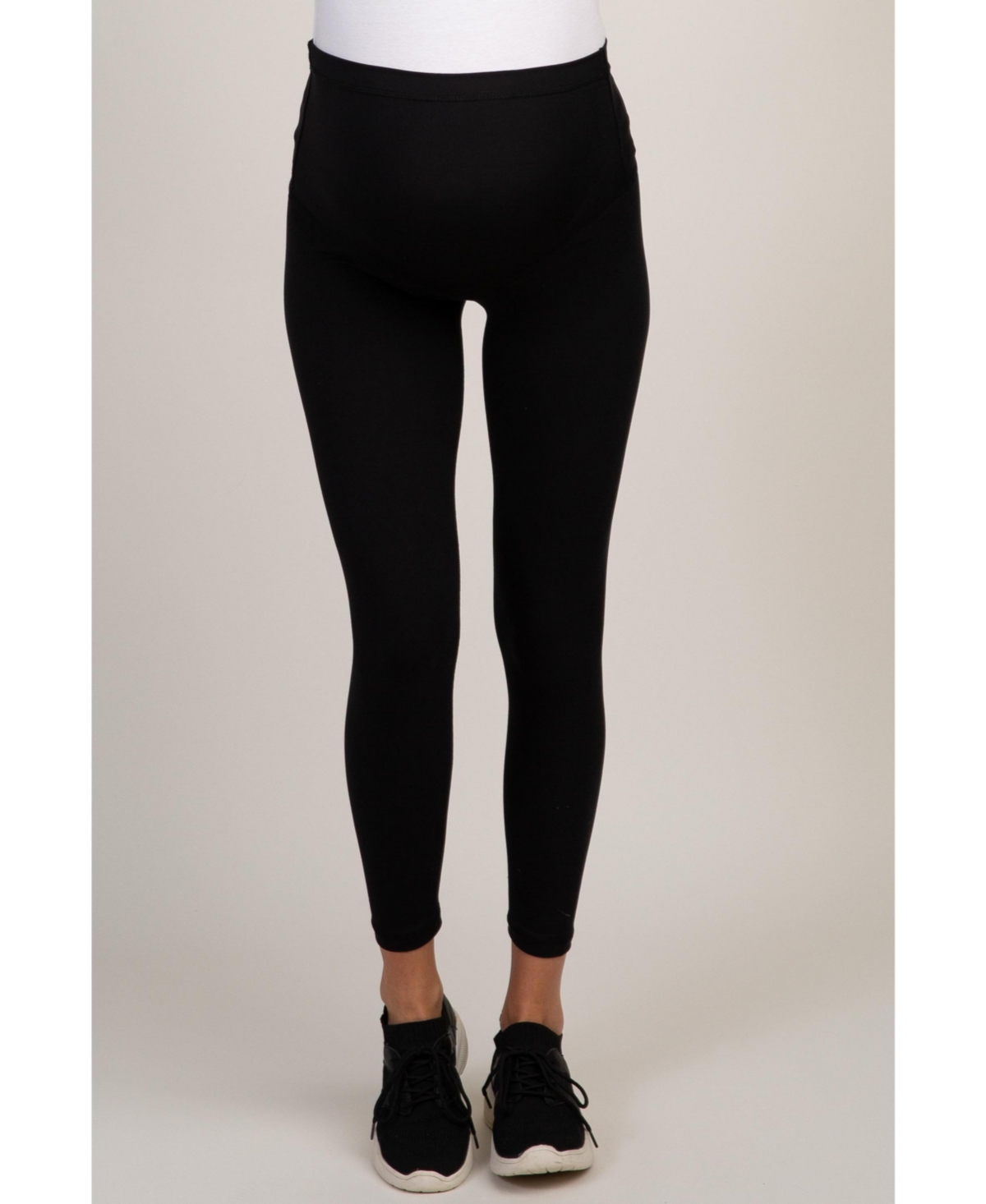 PinkBlush Black Solid Basic Maternity Leggings – Black PinkBlush Black Solid Basic Maternity Leggings – Black