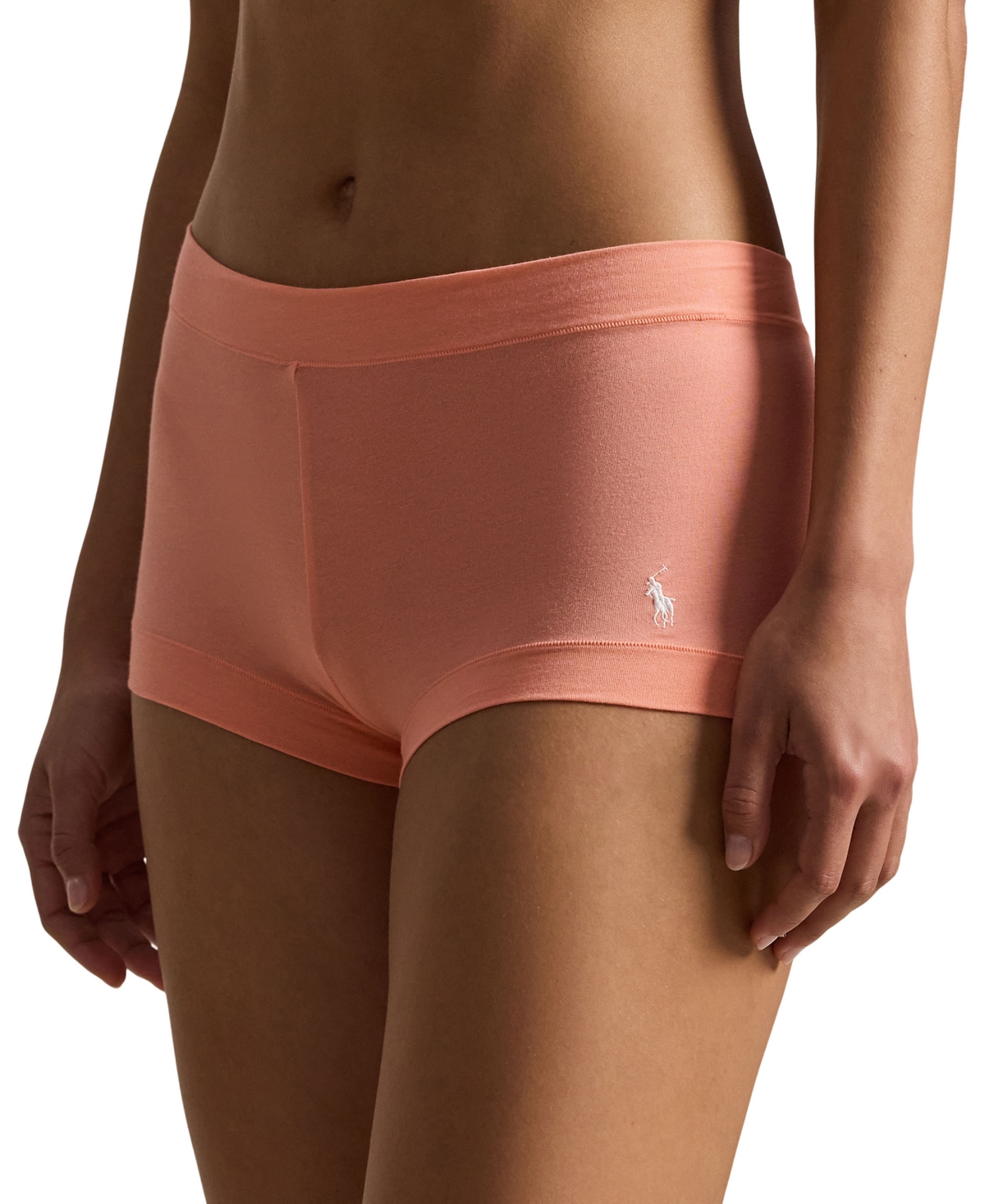 Polo Ralph Lauren Women’s Mid-Rise Short Panties – Soft Citrine