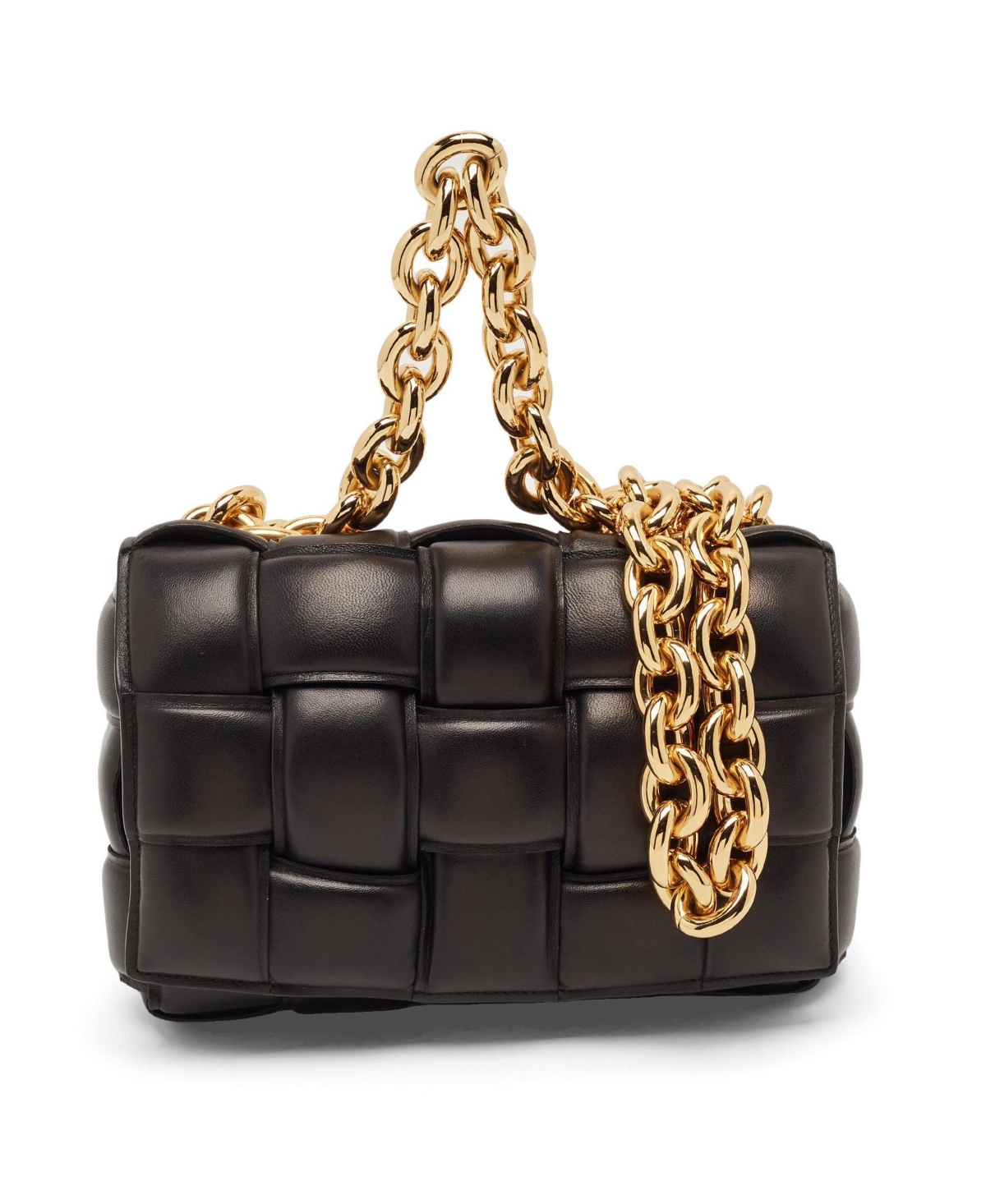 Pre-Owned Bottega Veneta women’s Leather Shoulder Bag – Black
