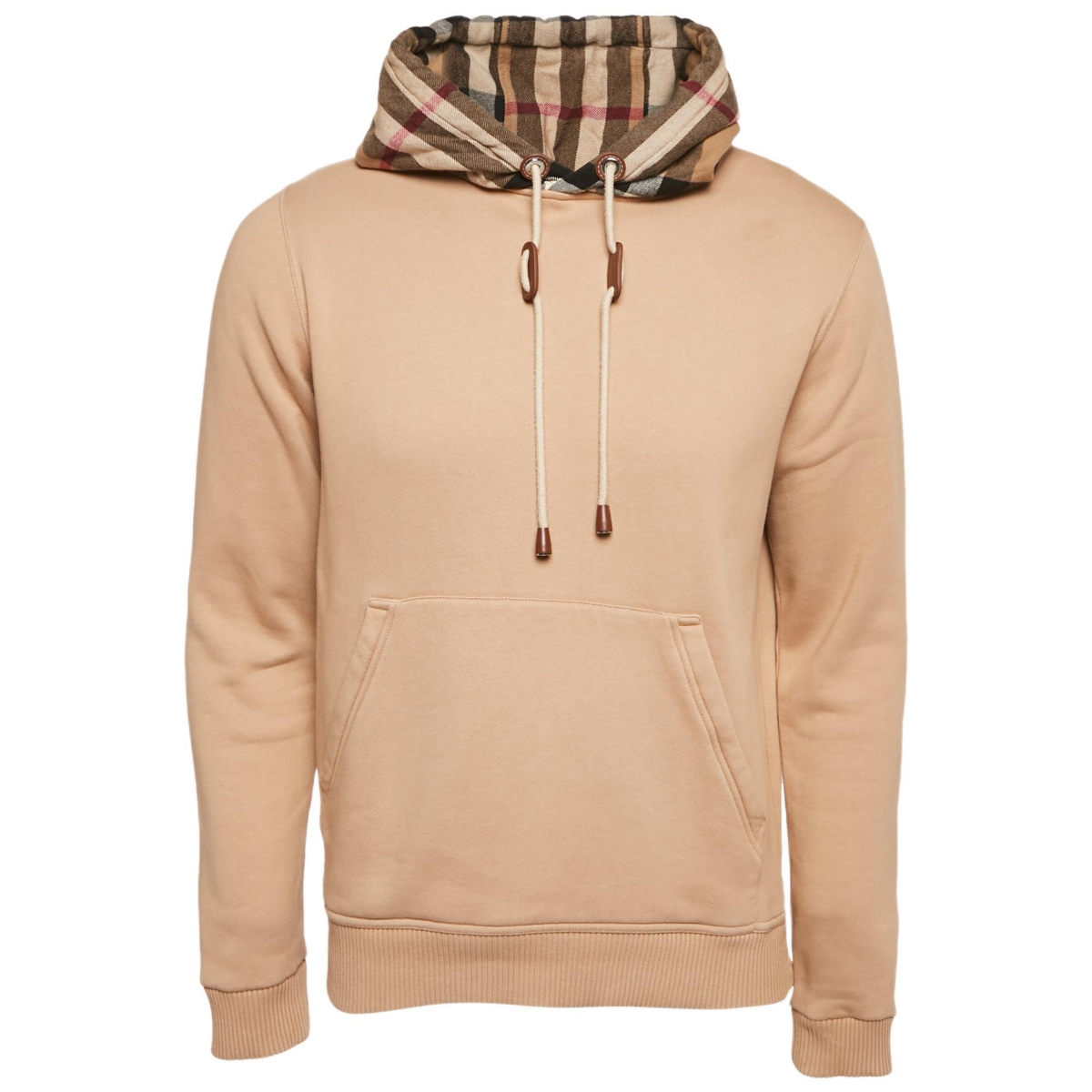 Pre-Owned Burberry Women’s Beige Logo Applique Cotton Knit Zip-Up Hoodie Pre-Owned Burberry Women’s Beige Logo Applique Cotton Knit Zip-Up Hoodie