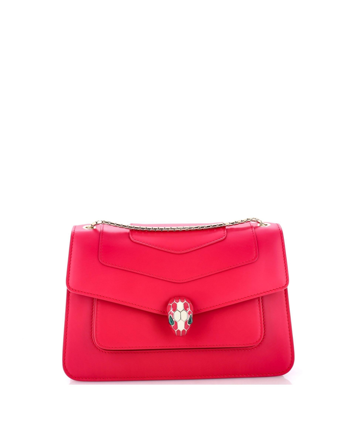 Pre-Owned Bvlgari Small Serpenti Forever Shoulder Bag Leather – Pink Pre-Owned Bvlgari Small Serpenti Forever Shoulder Bag Leather – Pink