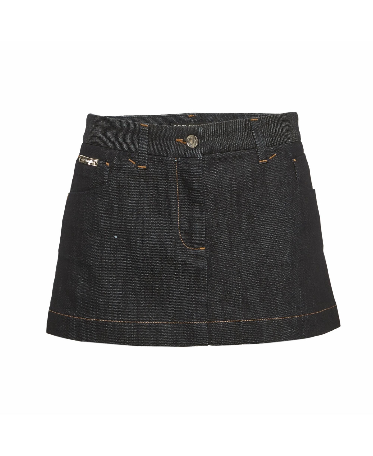 Pre-Owned Dolce & Gabbana Women’s Pre-Owned Dolce and Gabbana Denim Mini Skirt