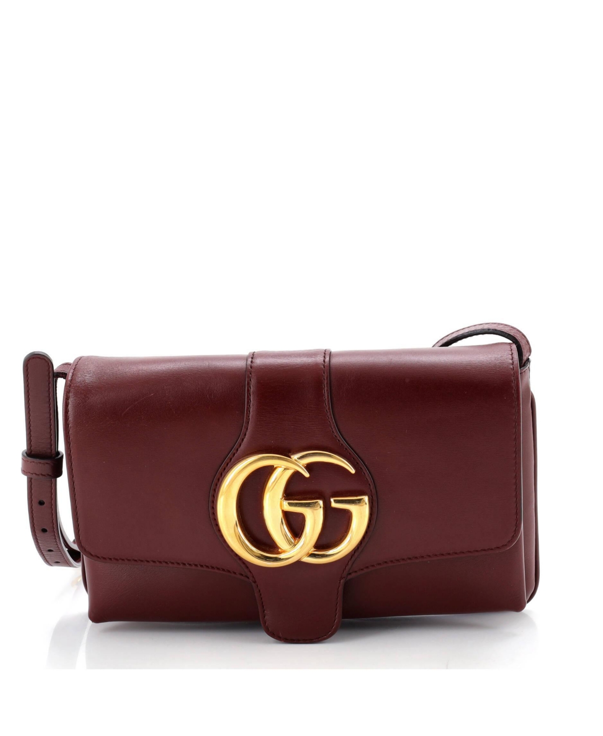 Pre-Owned Gucci Small Arli Shoulder Bag Leather – Red Pre-Owned Gucci Small Arli Shoulder Bag Leather – Red