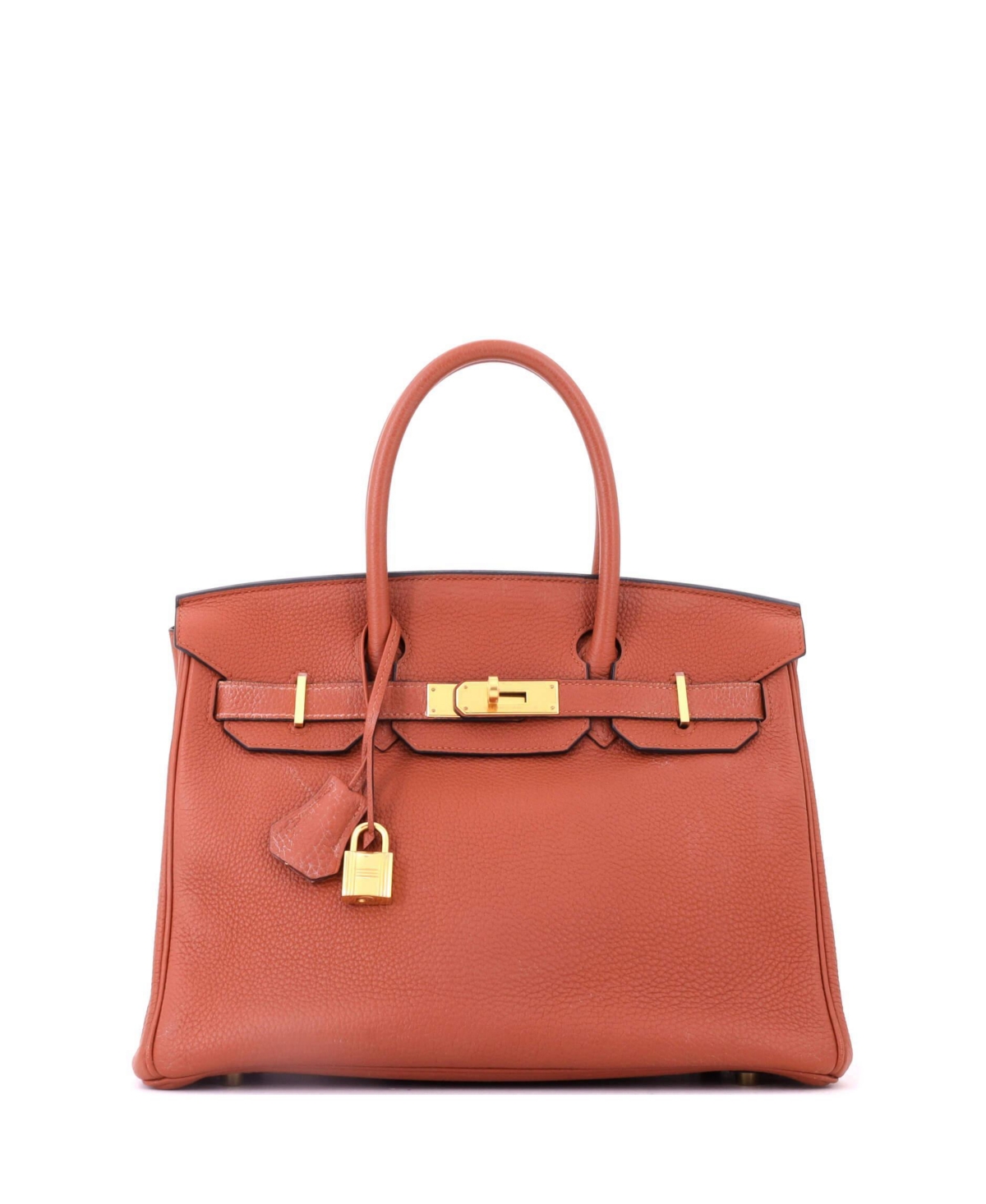 Pre-Owned HERMES Birkin 30 Handbag Brown Togo with Gold Hardware – Brown Pre-Owned HERMES Birkin 30 Handbag Brown Togo with Gold Hardware – Brown