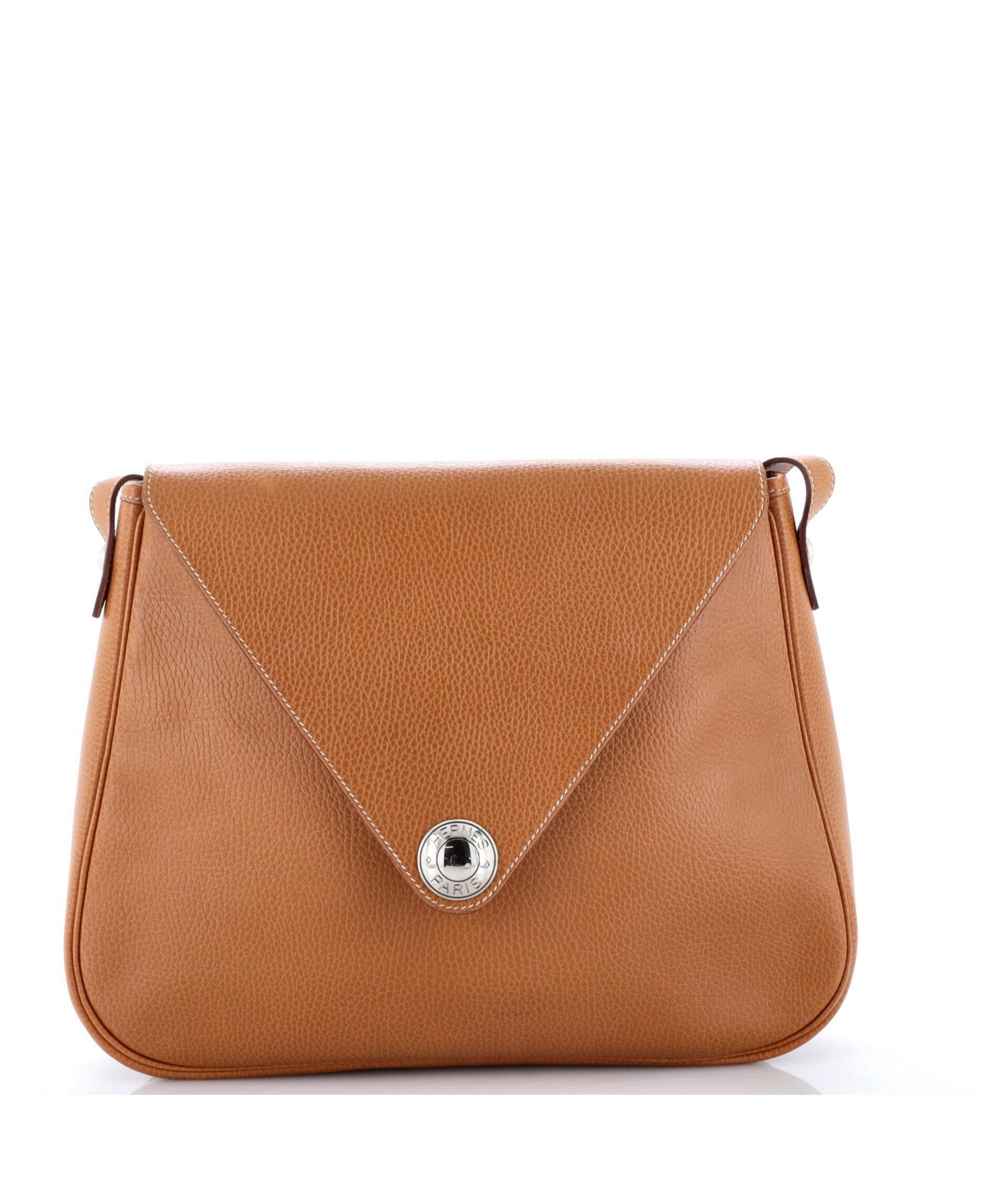 Pre-Owned HERMES Christine Handbag Leather – Brown Pre-Owned HERMES Christine Handbag Leather – Brown