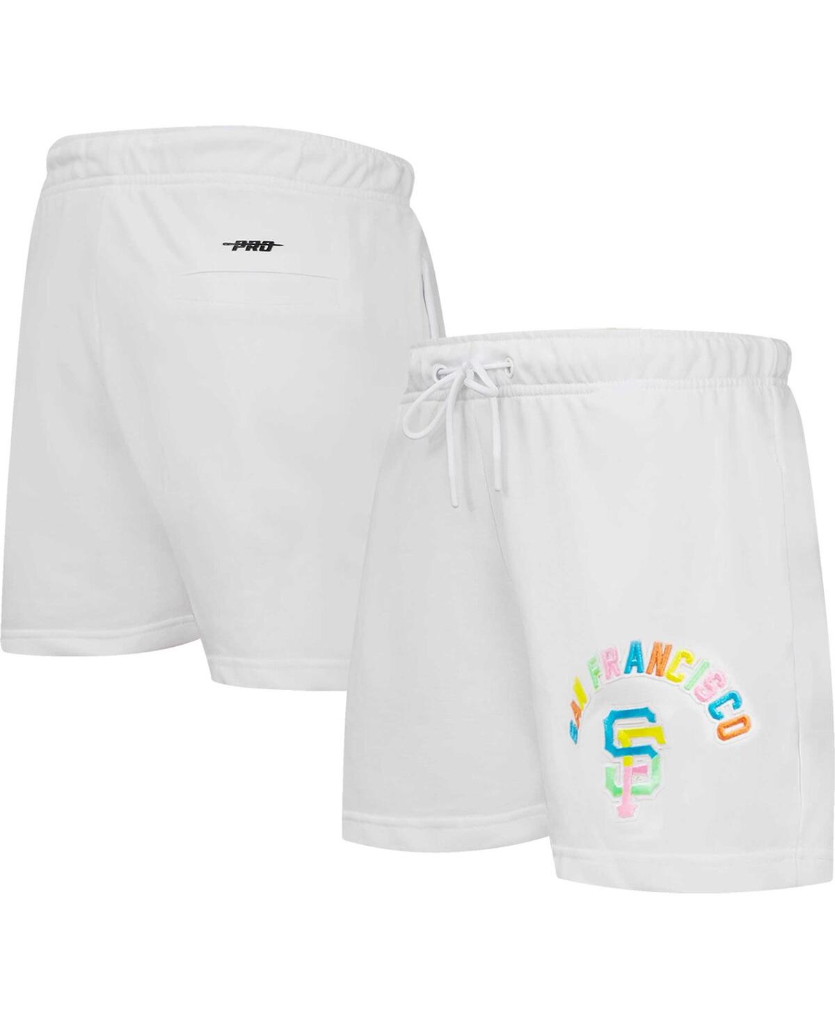 Pro Standard Women’s White San Francisco Giants Washed Neon Shorts – White Pro Standard Women’s White San Francisco Giants Washed Neon Shorts – White