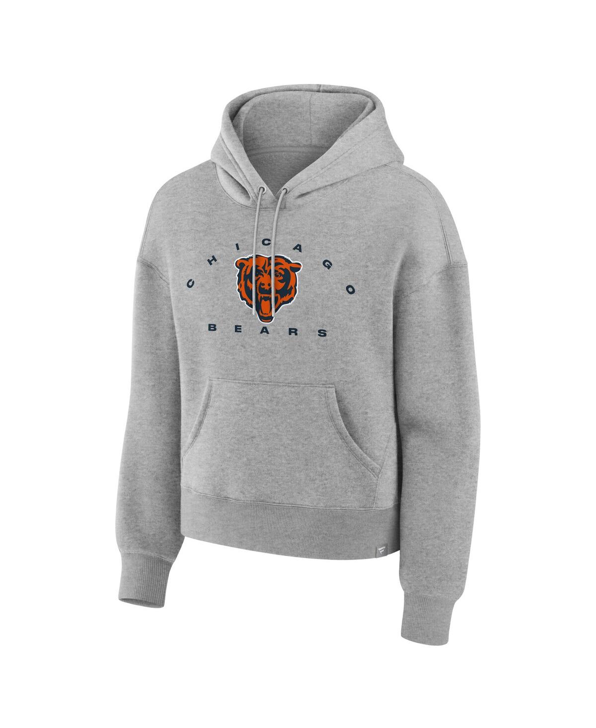 Fanatics Women’s Heather Gray Chicago Bears Eligible Receiver Legacy Pullover Hoodie – Heather Gray Fanatics Women’s Heather Gray Chicago Bears Eligible Receiver Legacy Pullover Hoodie – Heather Gray