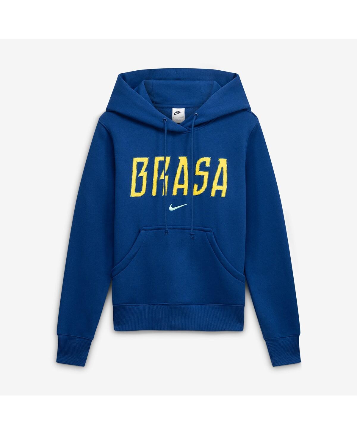 Nike Women’s Blue Brazil National Team Phoenix Fleece Hoodie – Blue Nike Women’s Blue Brazil National Team Phoenix Fleece Hoodie – Blue