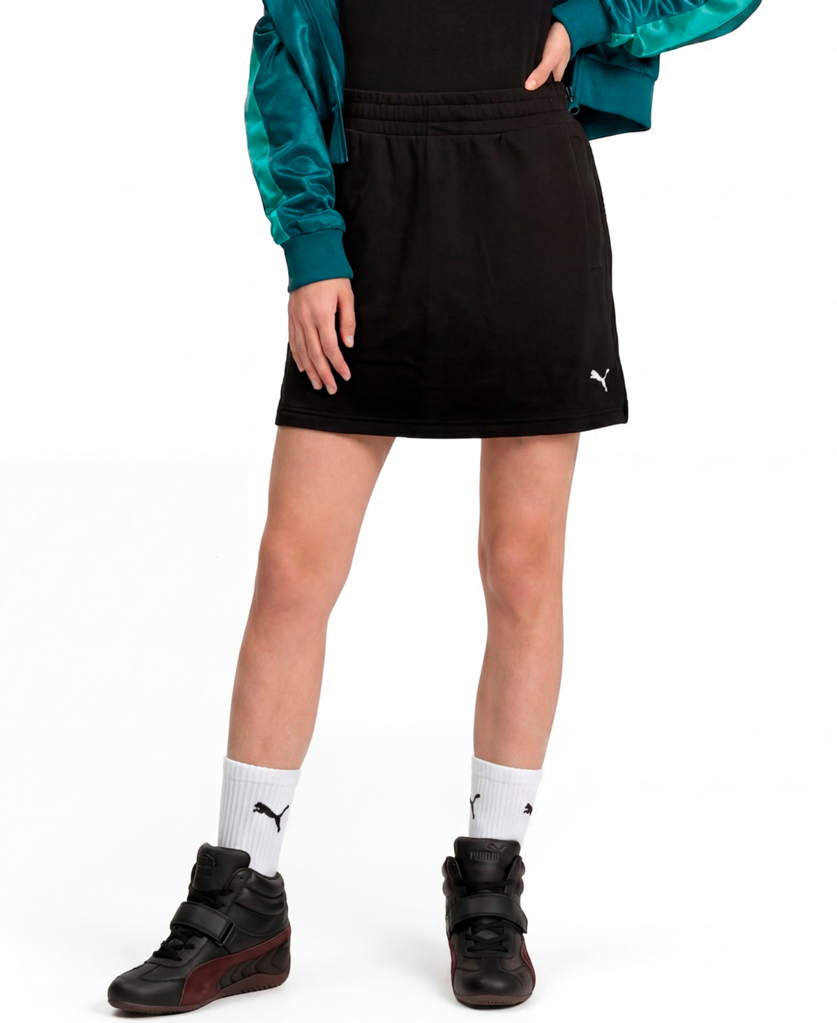 Puma Women’s Double-Knit Skirt – Puma Black