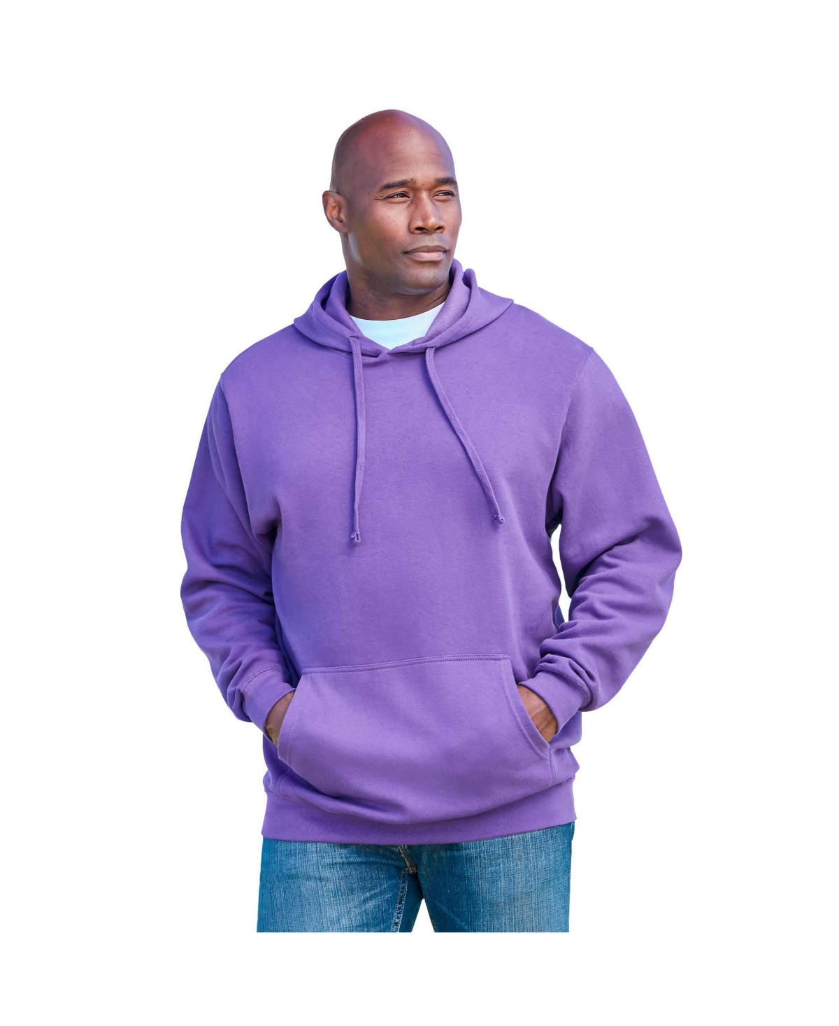KingSize Big & Tall Fleece Pullover Hoodie – Vintage purple KingSize Big & Tall Fleece Pullover Hoodie – Vintage purple