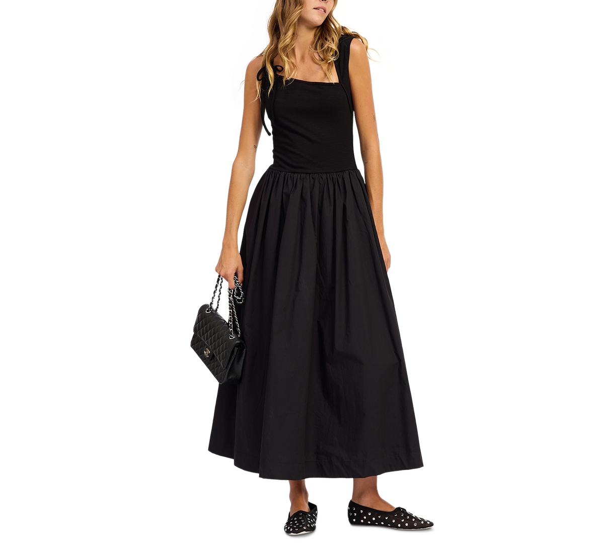 En Saison Women’s Sloane Asymmetric Neck Maxi Dress – Black En Saison Women’s Sloane Asymmetric Neck Maxi Dress – Black