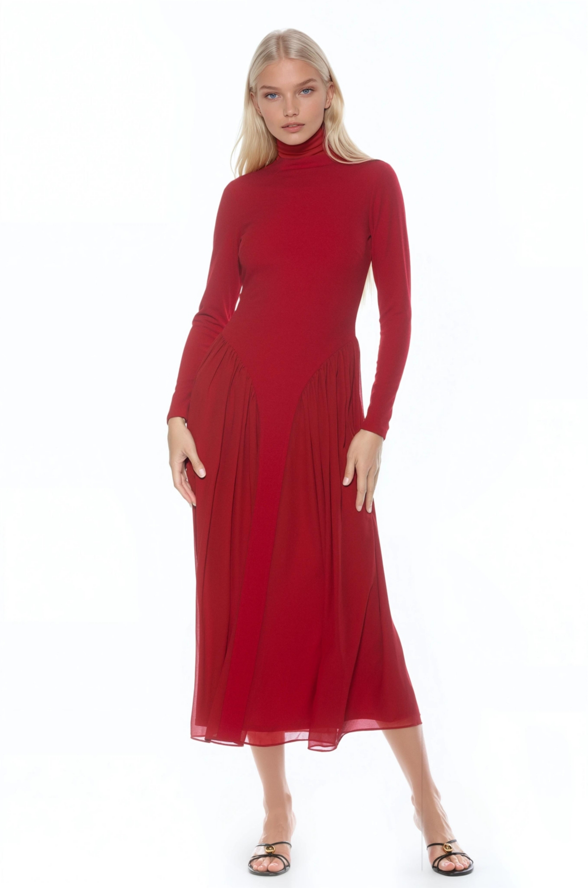 Alexia Admor Women’s Odette Dress – Burgundy Alexia Admor Women’s Odette Dress – Burgundy