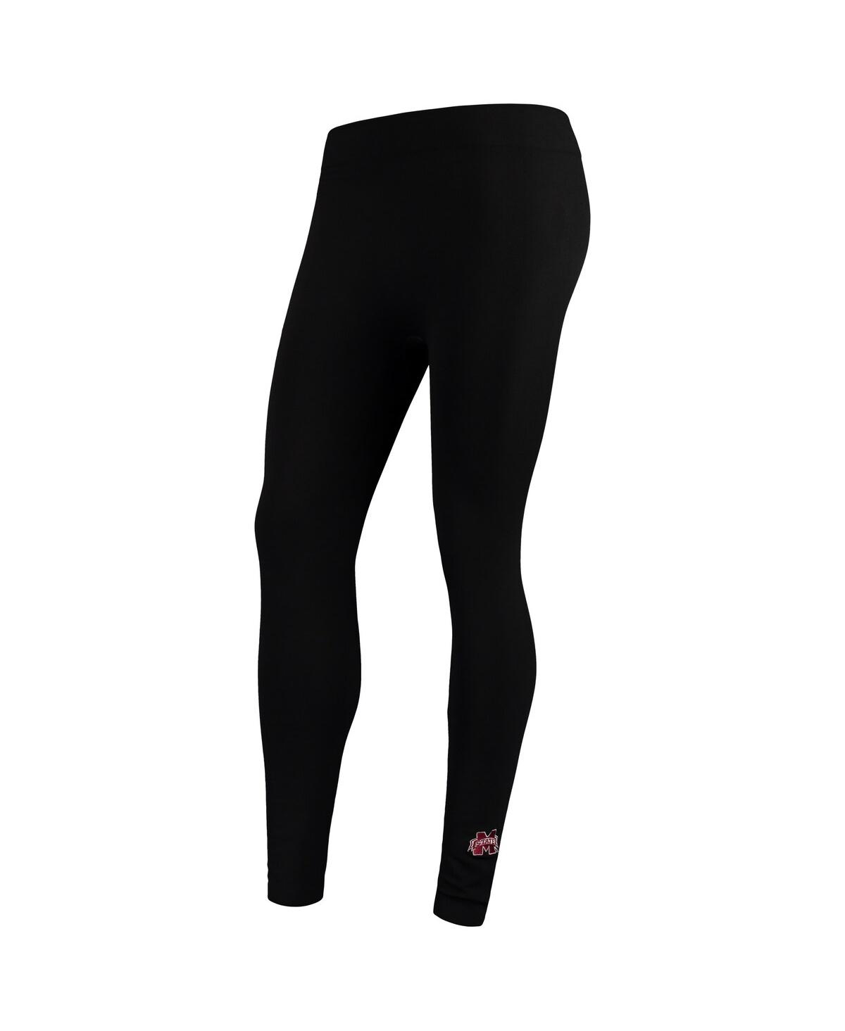 Women’s ZooZatz Black Mississippi State Bulldogs Fleece Leggings – Black Women’s ZooZatz Black Mississippi State Bulldogs Fleece Leggings – Black