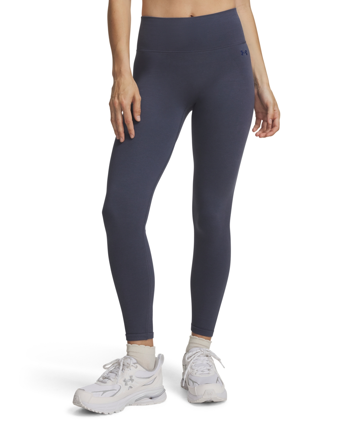 Under Armour Women’s Seamless Ankle-Length Leggings – Downpour Gray