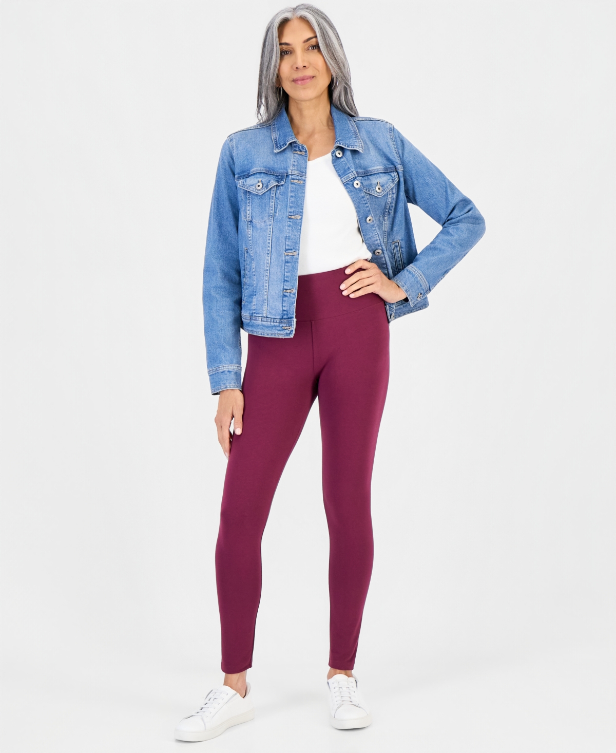 Style & Co Women’s High Rise Leggings, Created for Macy’s – New Brickberry Style & Co Women’s High Rise Leggings, Created for Macy’s – New Brickberry