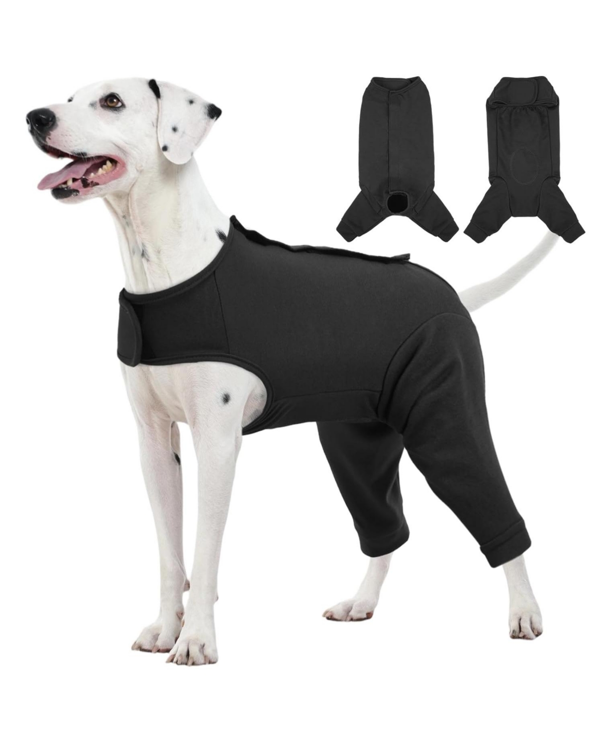 Rear Leg Recovery Onesie Surgical Suit for Dogs, Post-Surgery Wound Protection and Licking Prevention Rear Leg Recovery Onesie Surgical Suit for Dogs, Post-Surgery Wound Protection and Licking Prevention