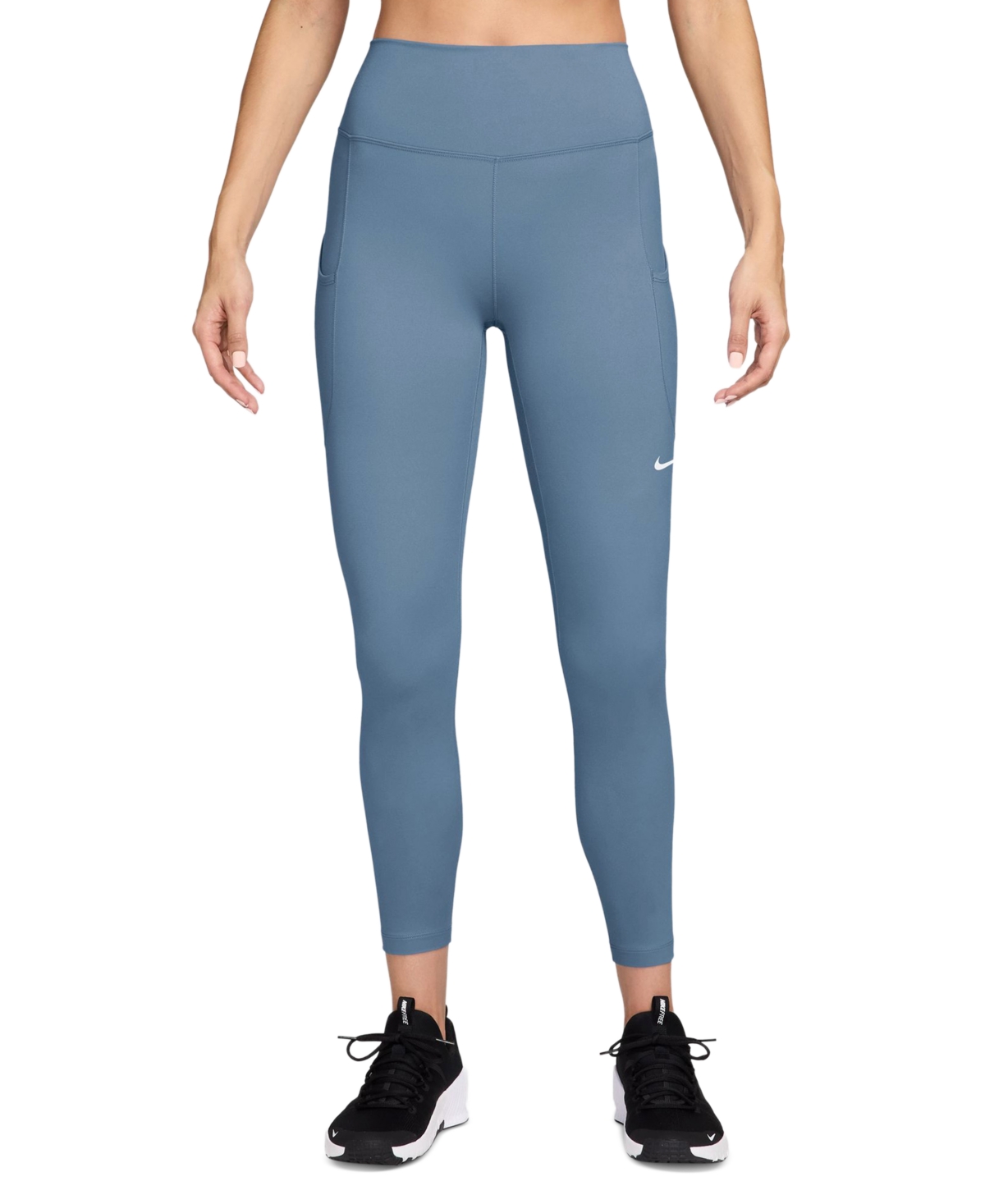Nike Women’s One High-Waist 7/8-Leggings – Work Blue/white Nike Women’s One High-Waist 7/8-Leggings – Work Blue/white