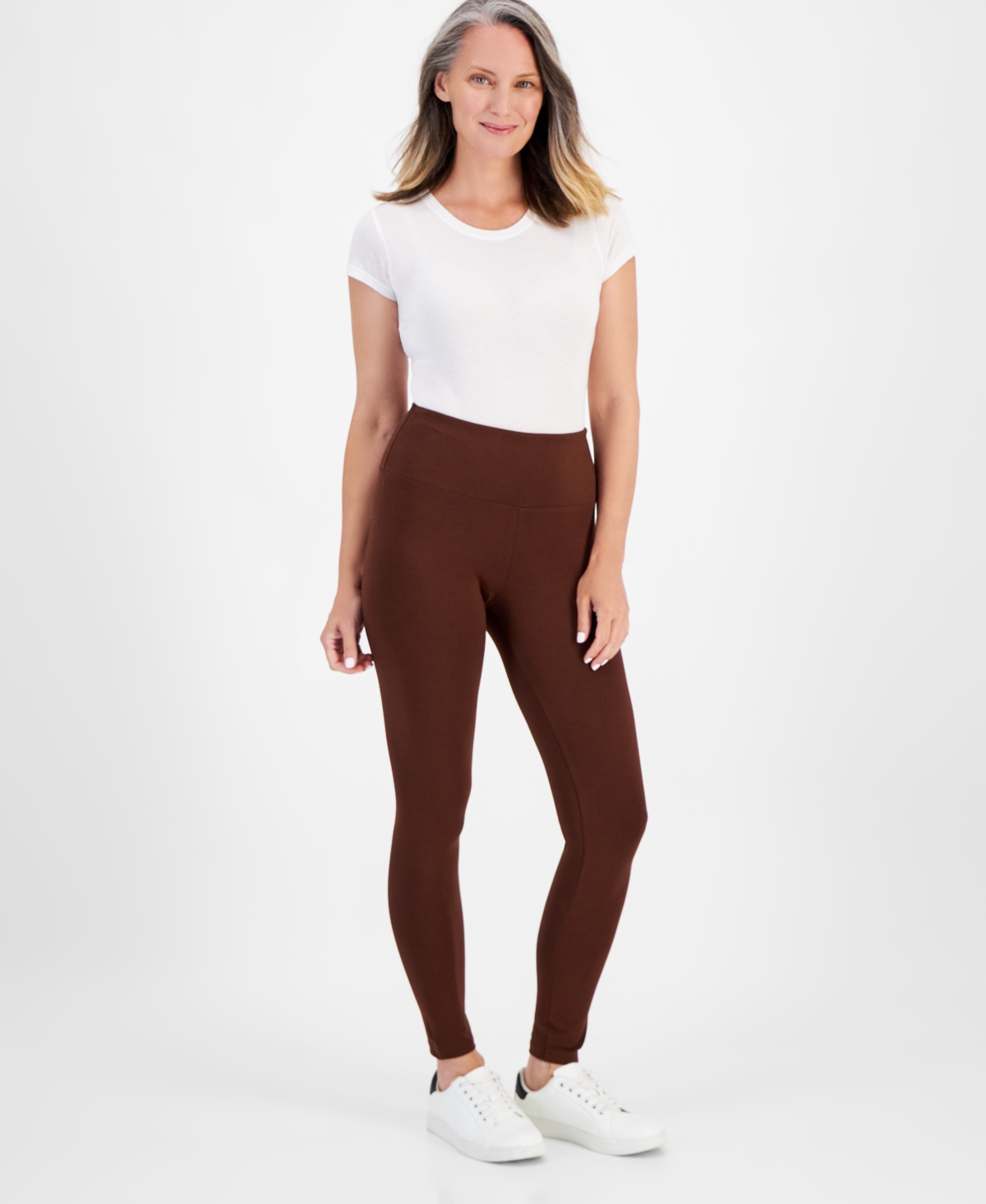 Style & Co Women’s High Rise Leggings, Created for Macy’s – Grand Brown Style & Co Women’s High Rise Leggings, Created for Macy’s – Grand Brown