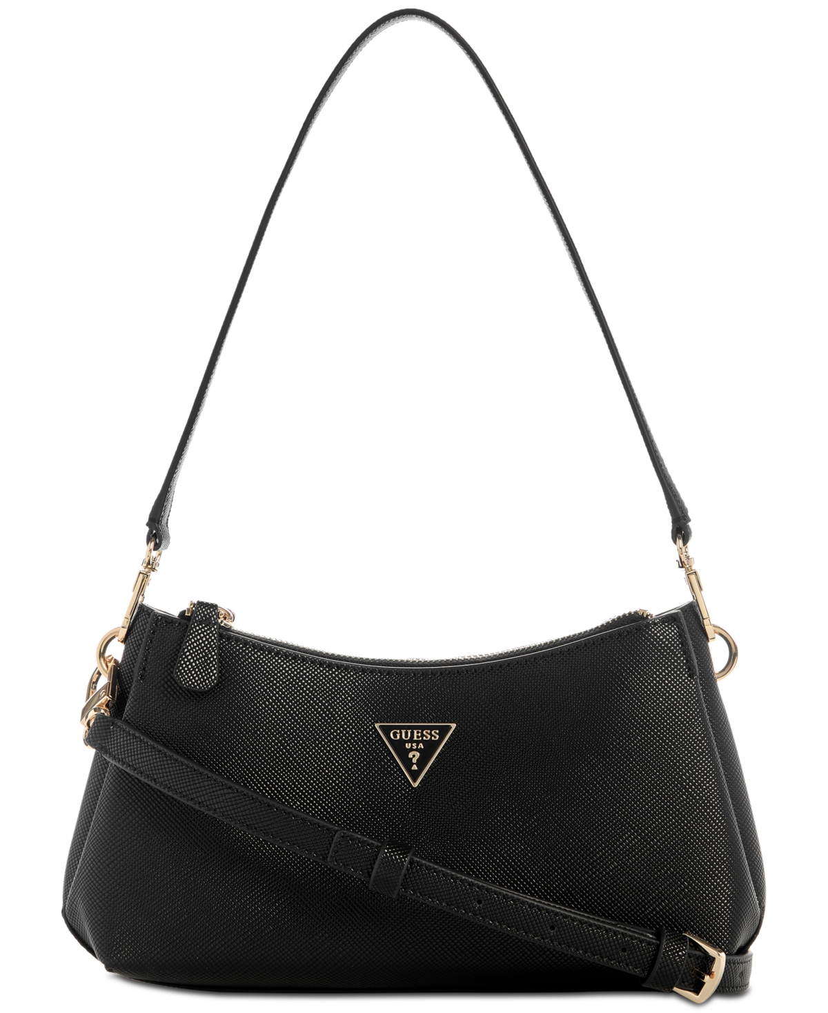 Guess Noelle Ii Small Three Compartment Crossbody – Black Guess Noelle Ii Small Three Compartment Crossbody – Black